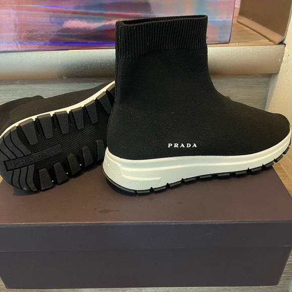 Brandnew Authentic Prada Sock Knit Sneakers - Picture 3 of 5
